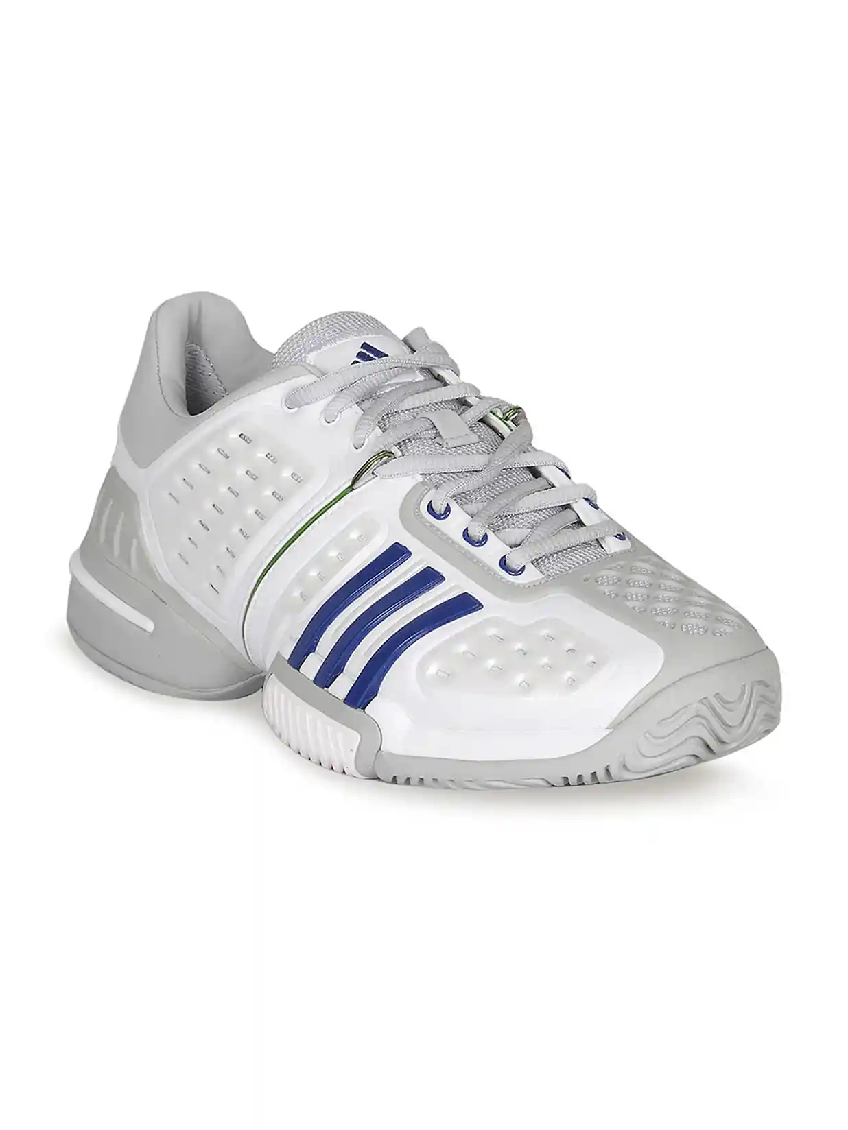 Buy ADIDAS Men's Barricade White Grey Shoe Sports Shoes for