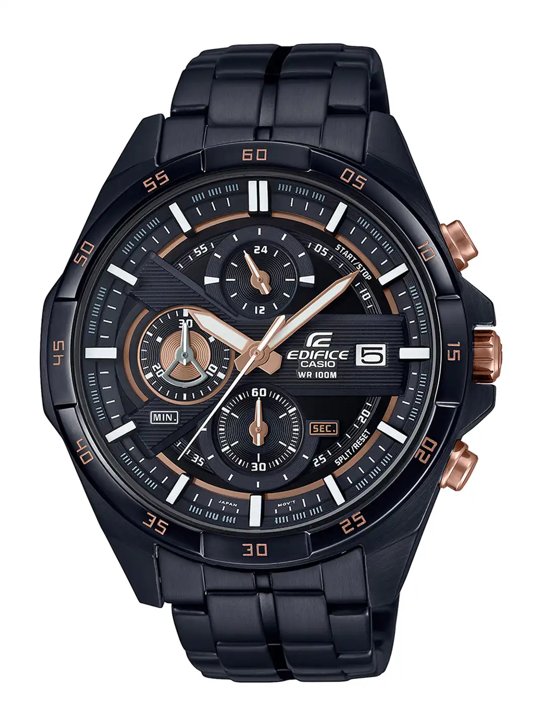 Buy CASIO Men EDifice EFR-556DC-1AVUDF Black Analog Dial Black