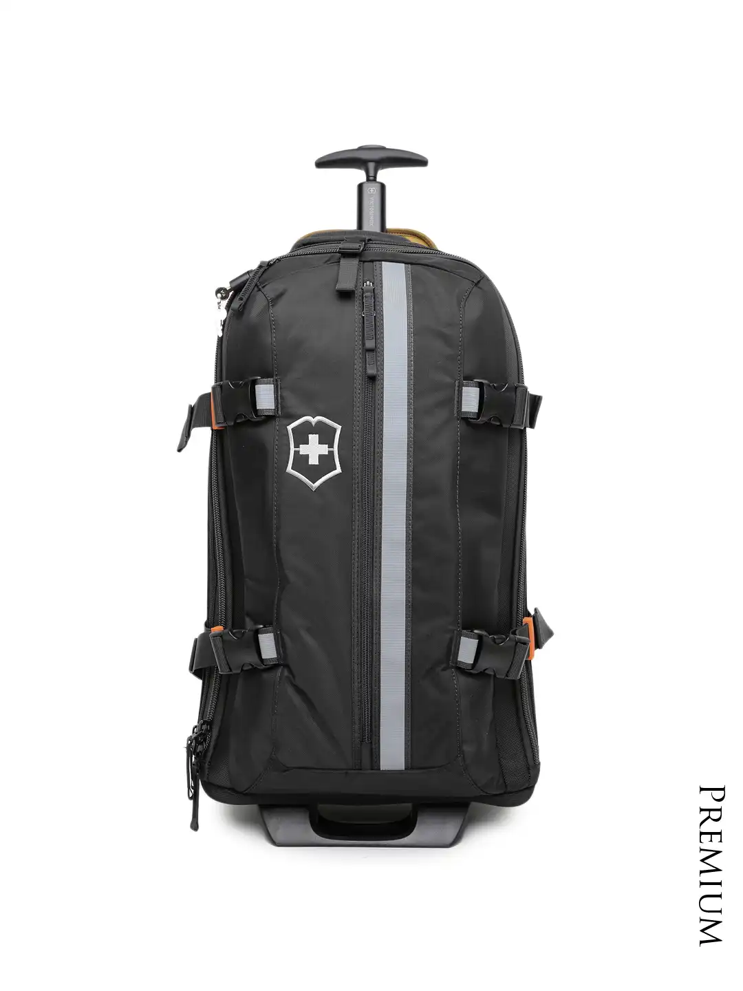 Buy Victorinox Unisex Black CH-97 2.0 Medium Trolley Backpack