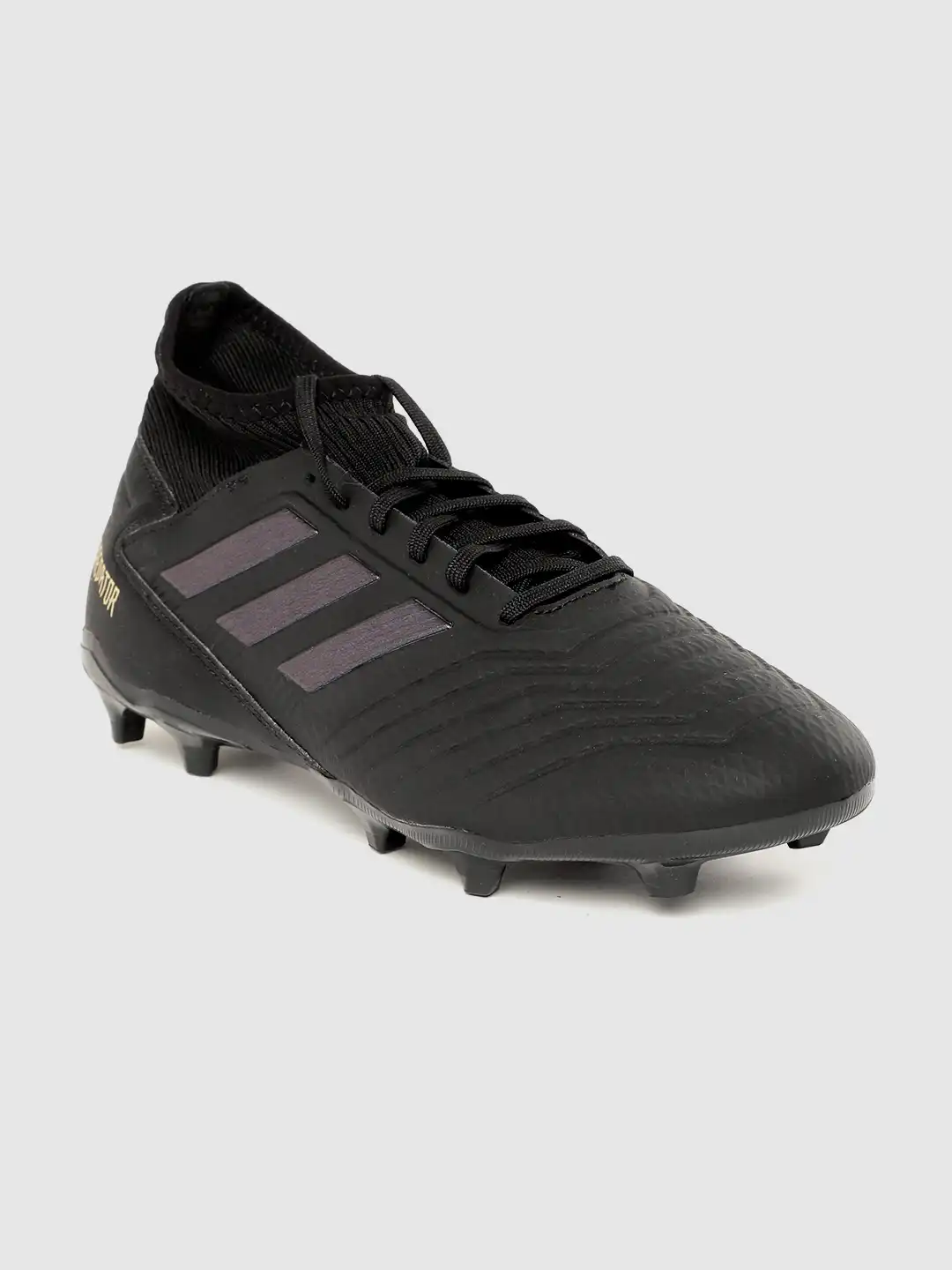 Buy ADIDAS Men Black Textured Mid-Top Predator 19.3 Firm Ground