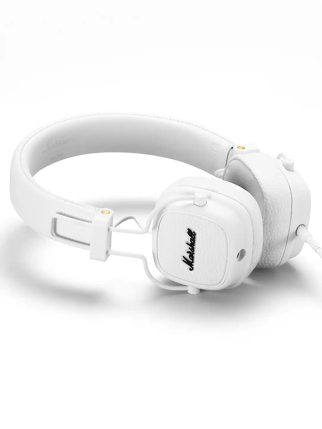 Buy Marshall Unisex White Major III On-Ear Wired Headphones