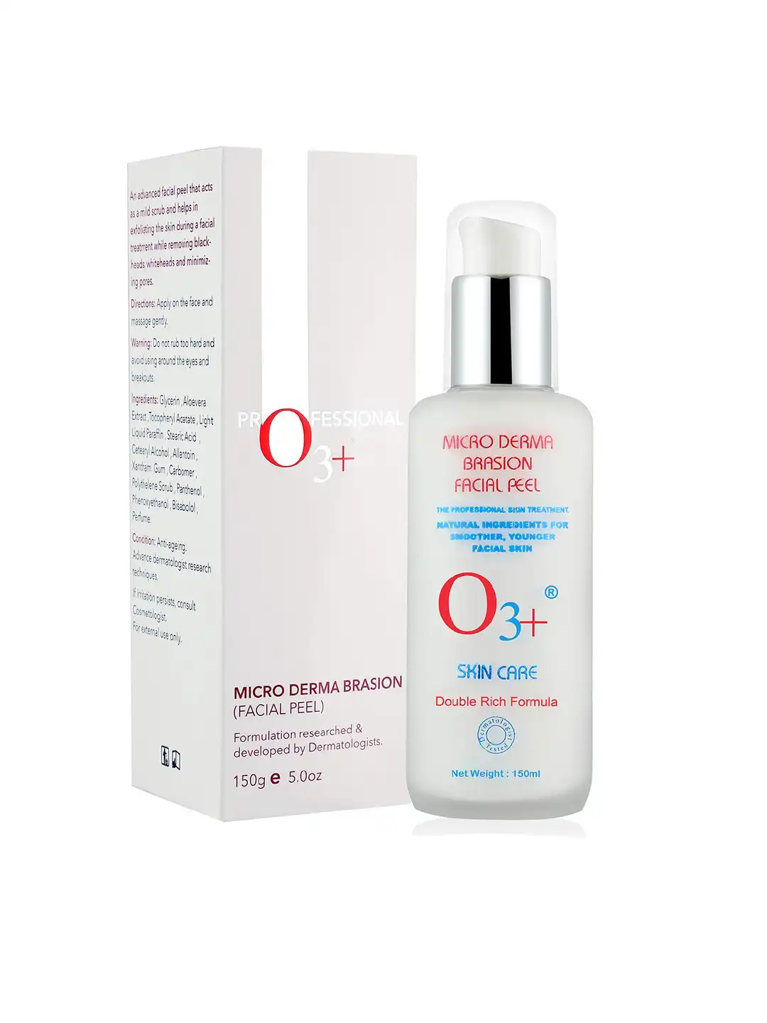 美容液 OXYCURE PLUS+ MOISTURE PEEL 50ml Buy O3 O3+ Micro Derma Brasion Facial Peel with Double Rich