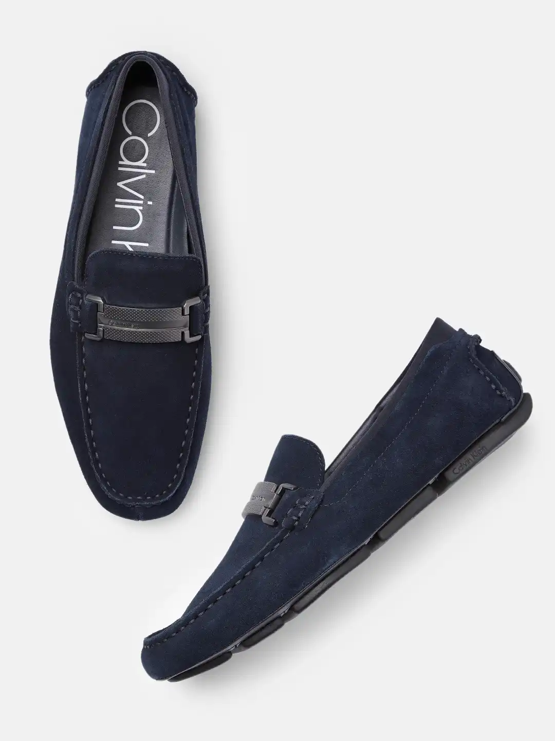 calvin klein blue dress shoes Calvin Klein Blue Oxford Dress Shoe - Size 9.5 Classy MINT for Sale in Brooklyn, NY
