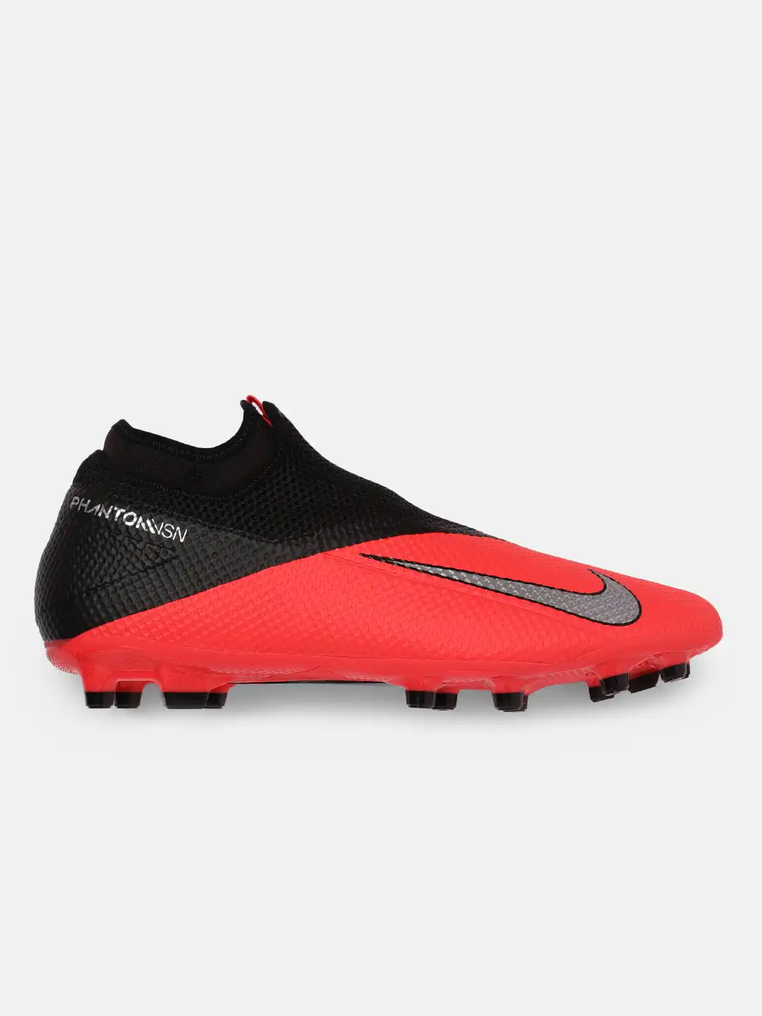 Buy Nike Unisex Red & Black PHANTOM VSN 2 ACADEMY Football Shoes