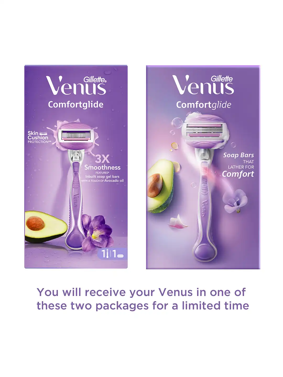 Buy Gillette Venus Women Comfortglide Hair Removal Razor with