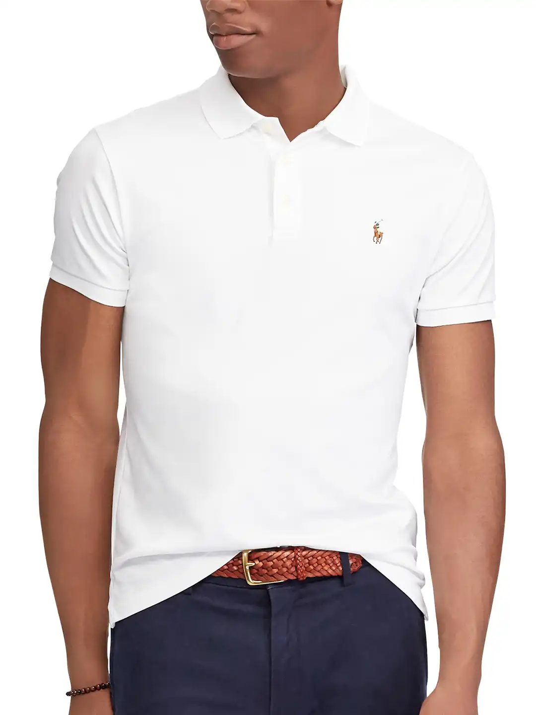 Buy Polo Ralph Lauren Slim Fit Soft-Touch Polo Shirt - Tshirts for