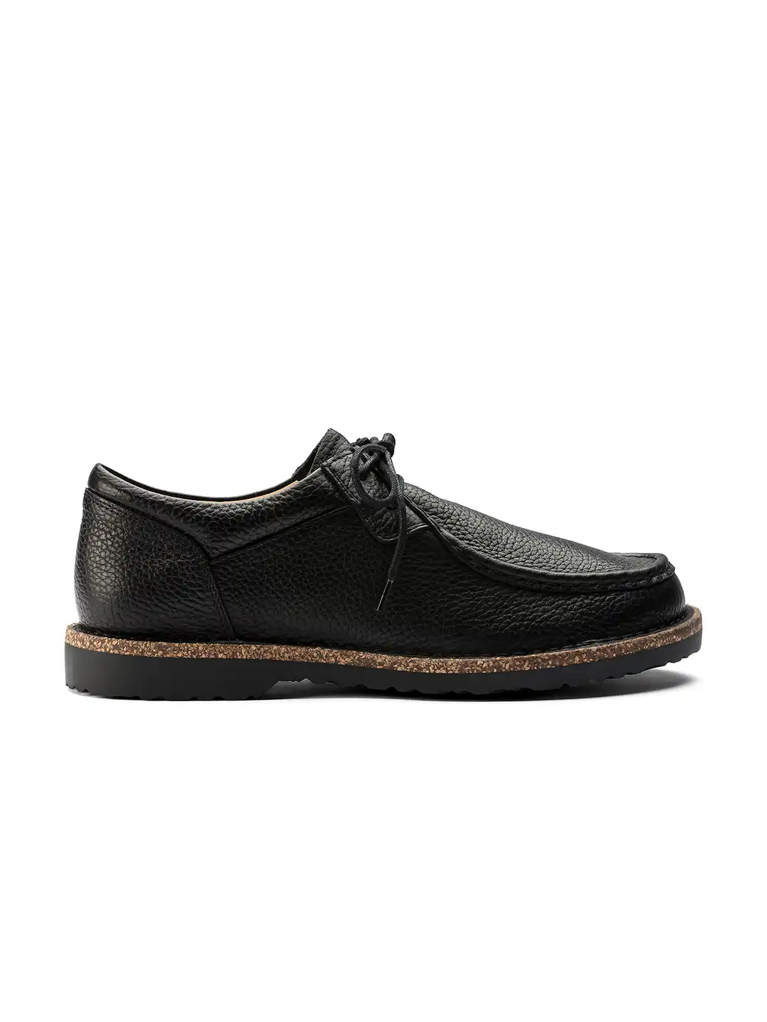 Buy Birkenstock Men Black Pasadena Natural Regular Width Leather