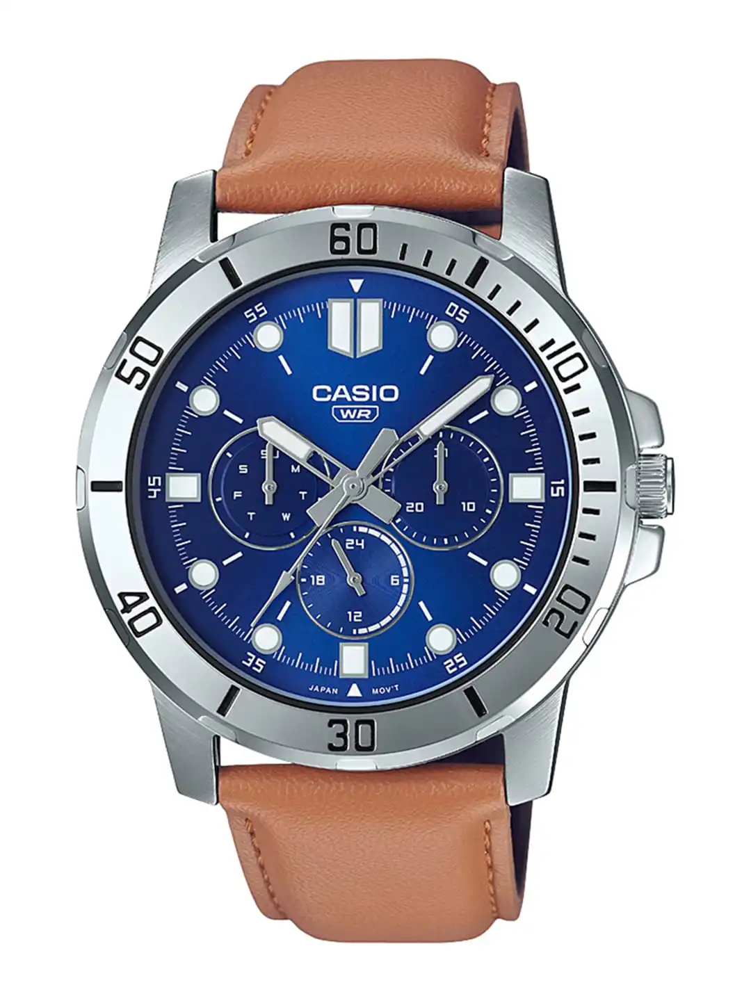 Buy CASIO Enticer Men Blue Analogue Watch A1752 MTP-VD300L-2EUDF