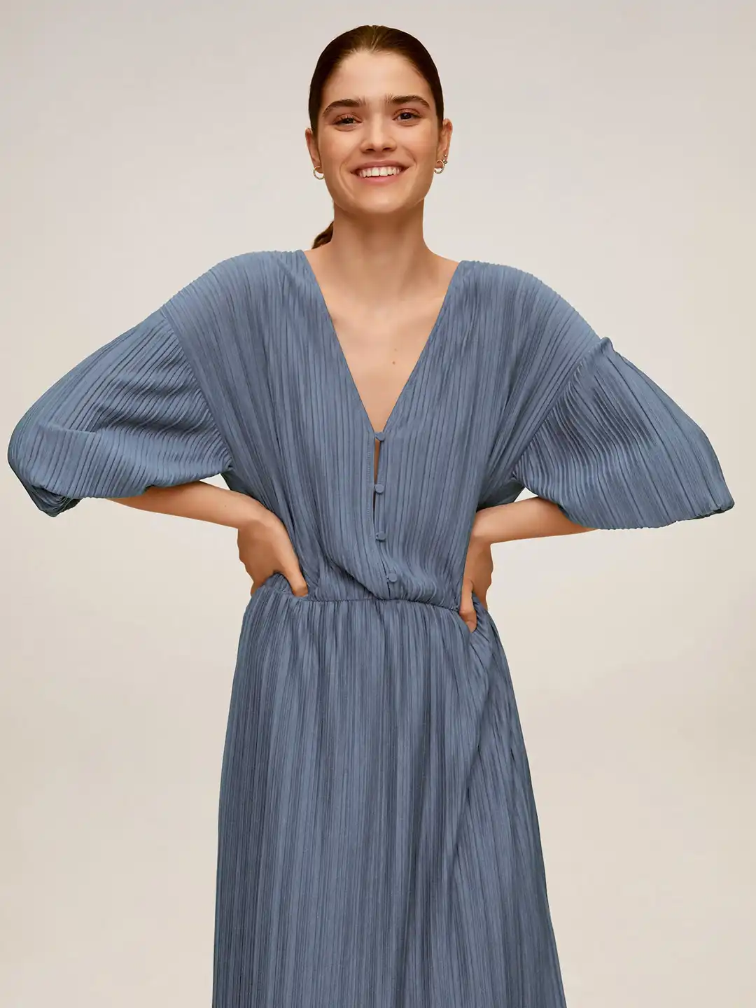 grey blouson dress Buy MANGO Women Solid - Dresses for Women 11843458 French connection