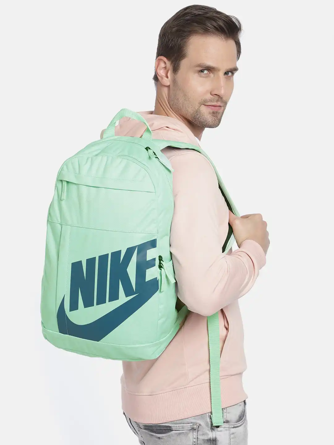 green nike elemental backpack (21L) blending functionality with modern design Shop Nike Elemental Backpack Green/Black