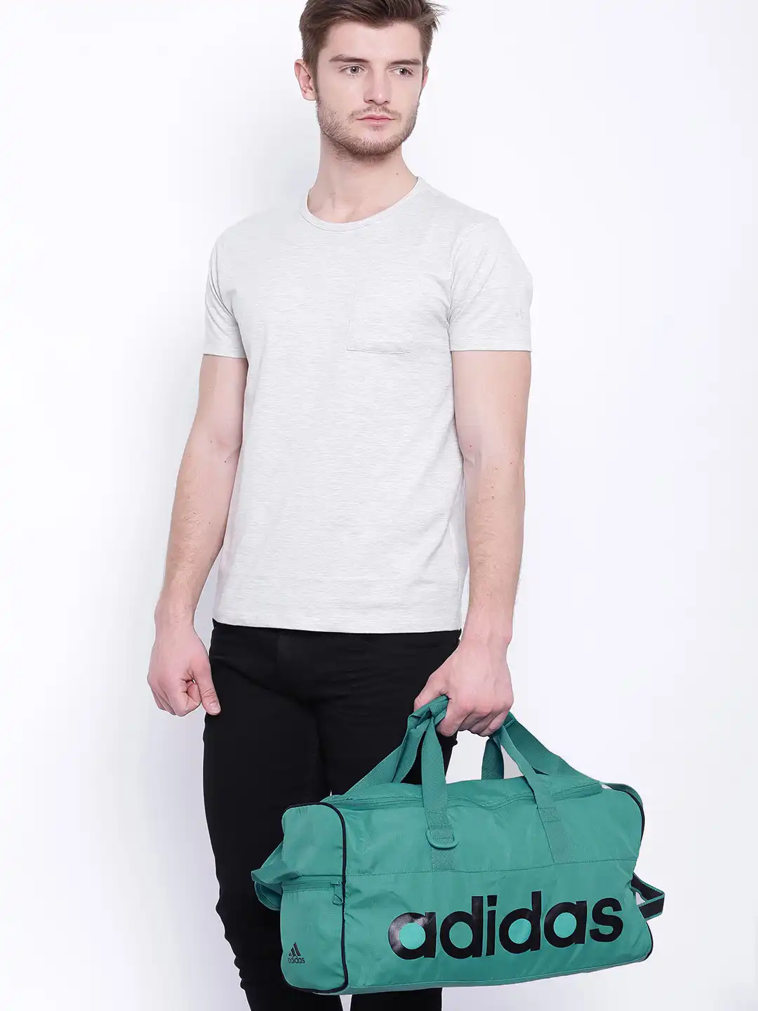 Buy ADIDAS Unisex Green LIN PER TB S Duffle Bag - Duffel Bag for