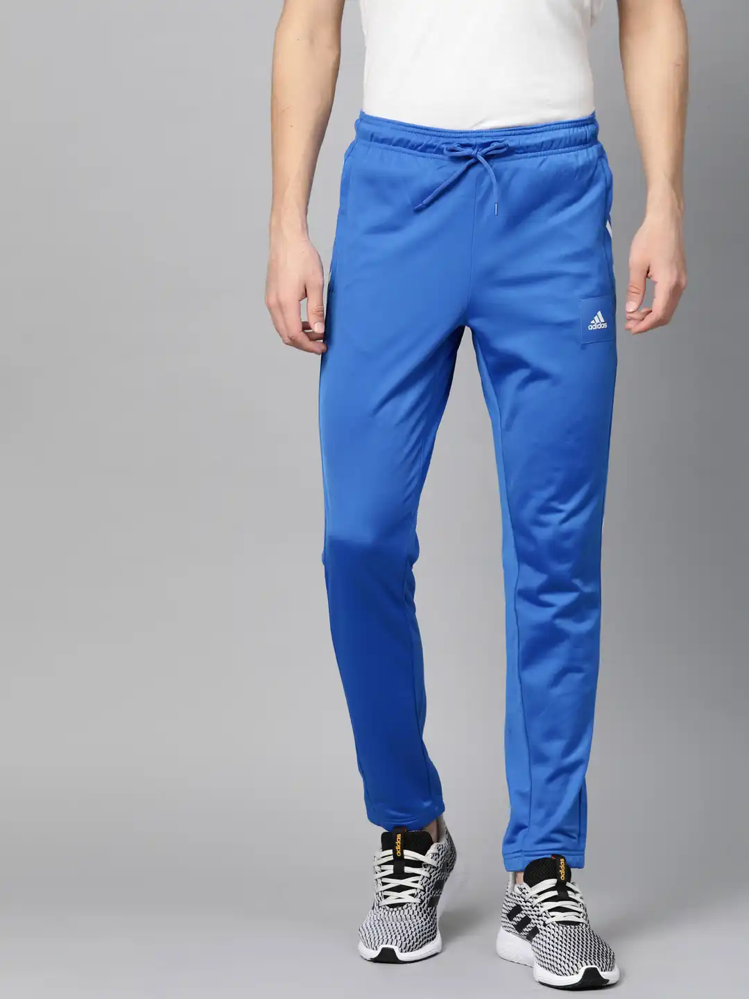 Buy ADIDAS Men Blue Solid MHD Tricot Training Track Pants - Track
