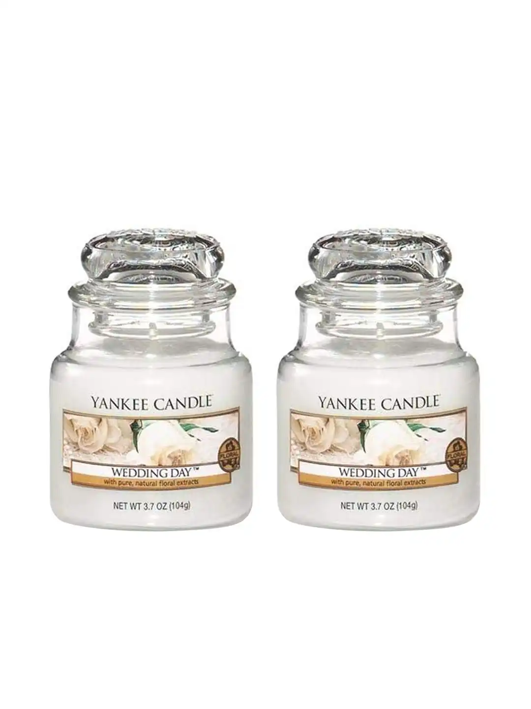 Buy YANKEE CANDLE Wedding Day 2Pcs Scented 1 Wick Solid Geometric