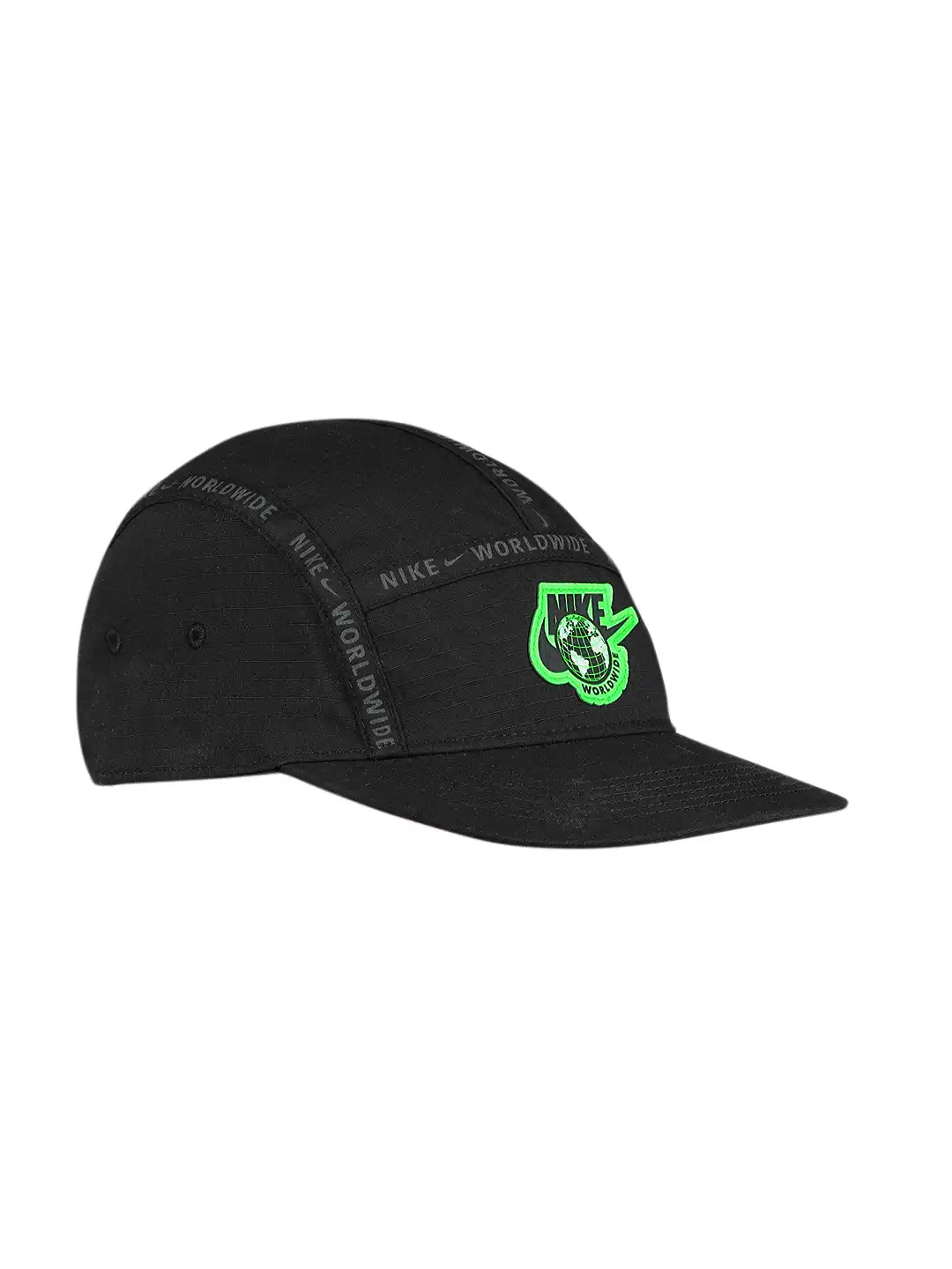 Buy Nike Unisex Black AW84 Worldwide Baseball Cap - Caps for