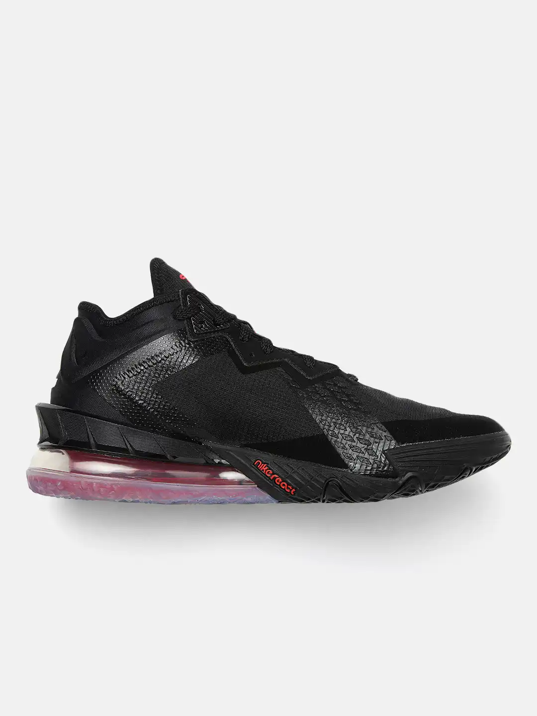 Buy Nike Unisex Black LEBRON XVIII LOW Basketball Shoes - Sports