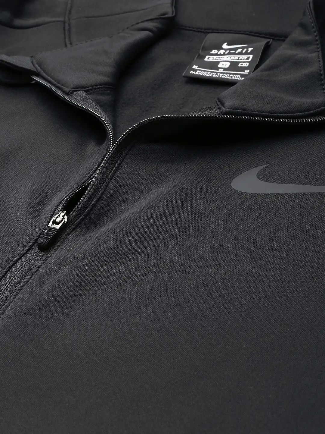 Buy Nike Men Black Epic Knit Solid Training Jacket - Jackets for