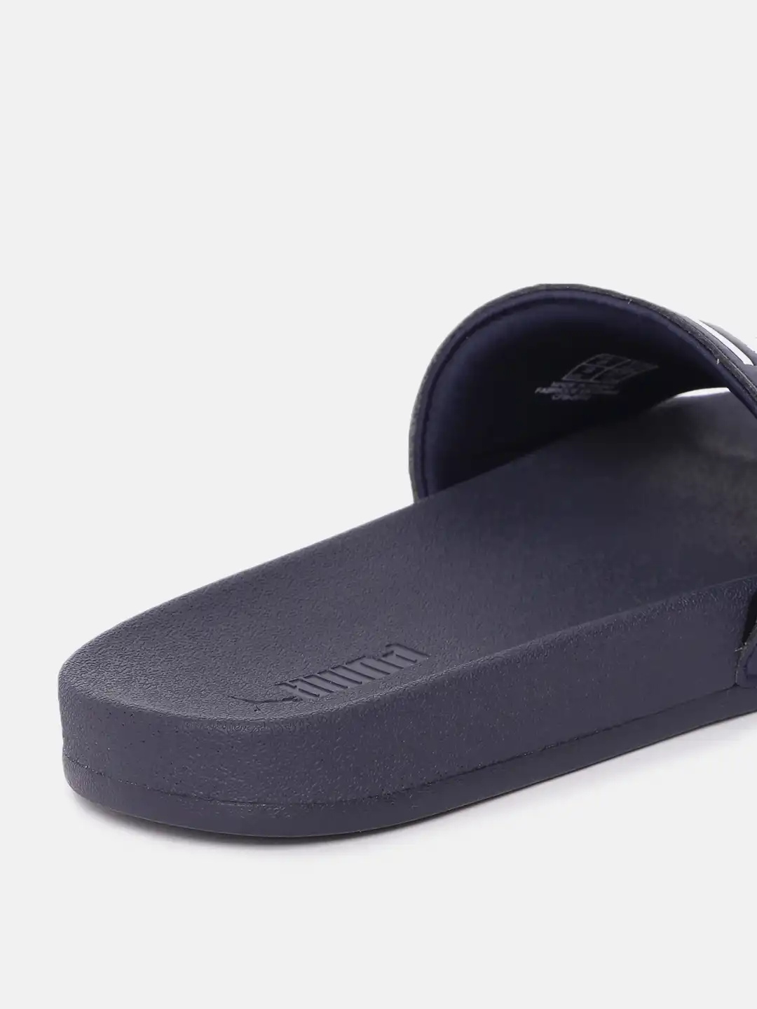 Buy Puma Unisex Navy Blue Printed Leadcat FTR Comfort Sliders