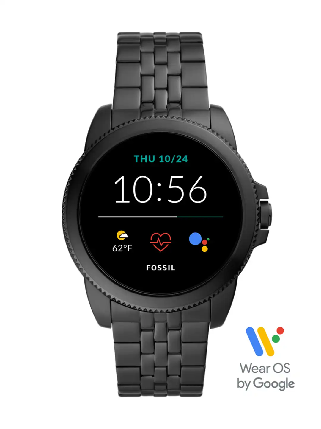 Buy Fossil Men Black Gen 5E Smartwatch FTW4056 - Smart Watches for