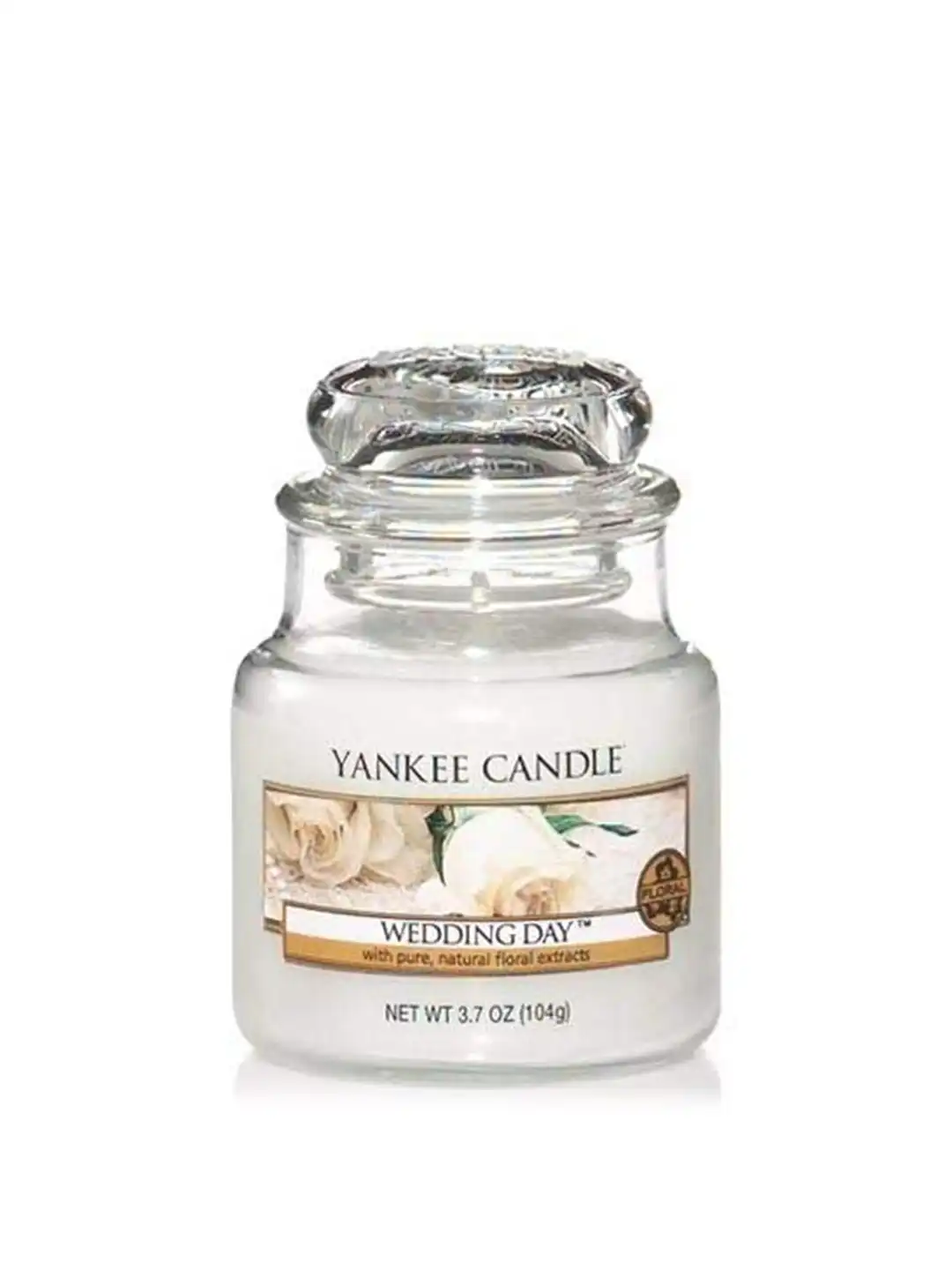 Buy YANKEE CANDLE Wedding Day 1 Wick Weeding Day Rose Solid Geometric Regular Jar Candles - Candles for Unisex 13757790