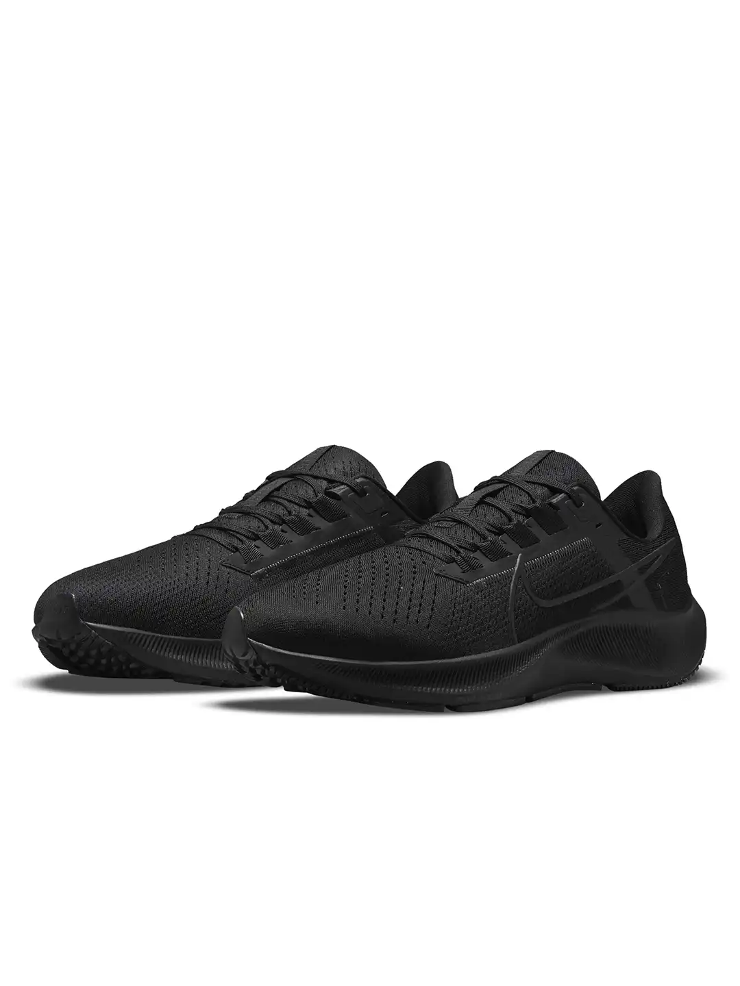 スパイク・シューズ NIKE AIR ZOOM PEGASUS 38 BLACK Buy Nike Men Black Zoom PEGASUS 38 Running Shoes - Sports Shoes