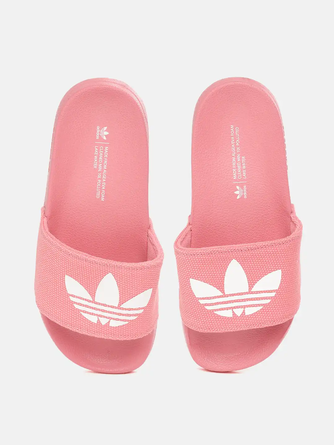 lite pink adidas adilette slides women's pink