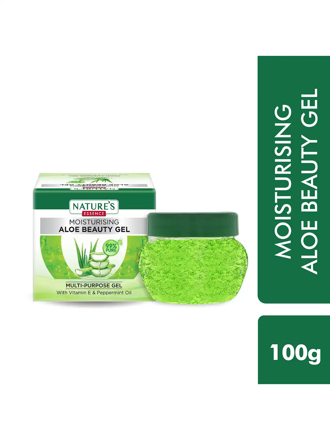 aloe vera face exfoliator Beauty Clinic Exfoliating Aloe Vera Facial Scrub – 150ml – TRENDS COSMETICS main image 1