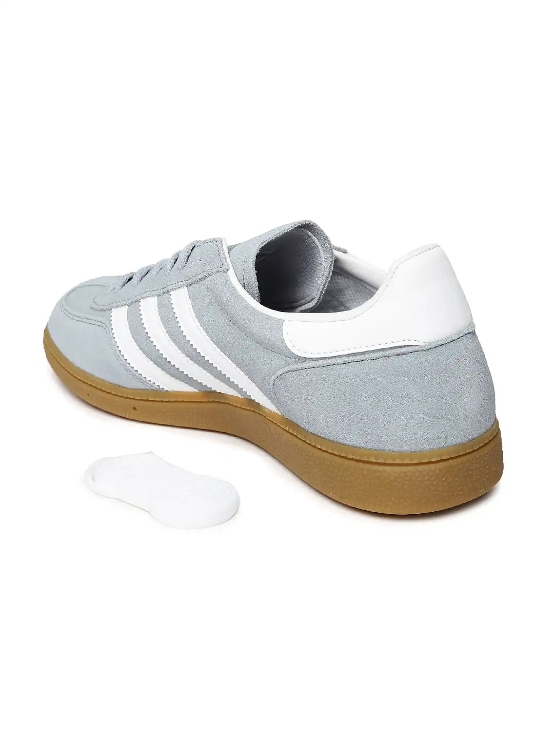 Buy ADIDAS Originals Men Grey Handball Spezial Suede Sneakers