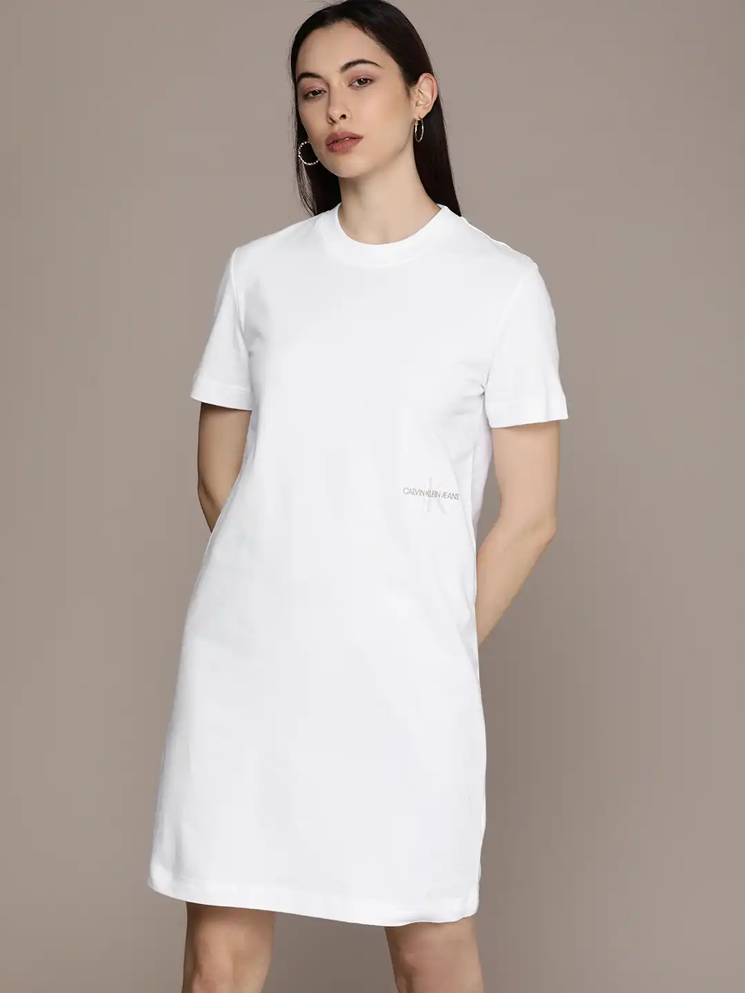 white and blue zara dress Isla Blue Printed Midi Dress