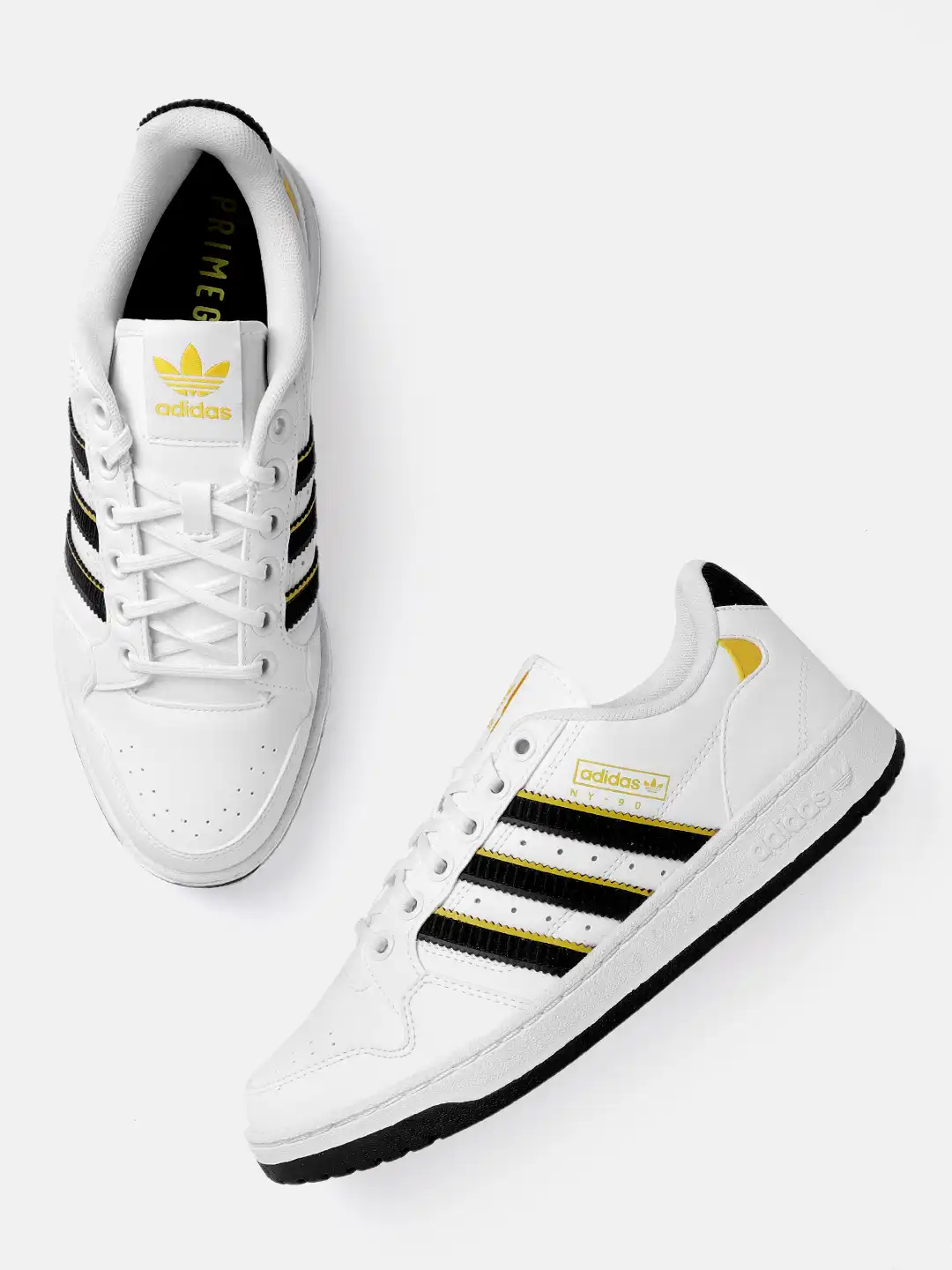 Buy ADIDAS Originals Men White & Black NY 90 Stripes Sustainable