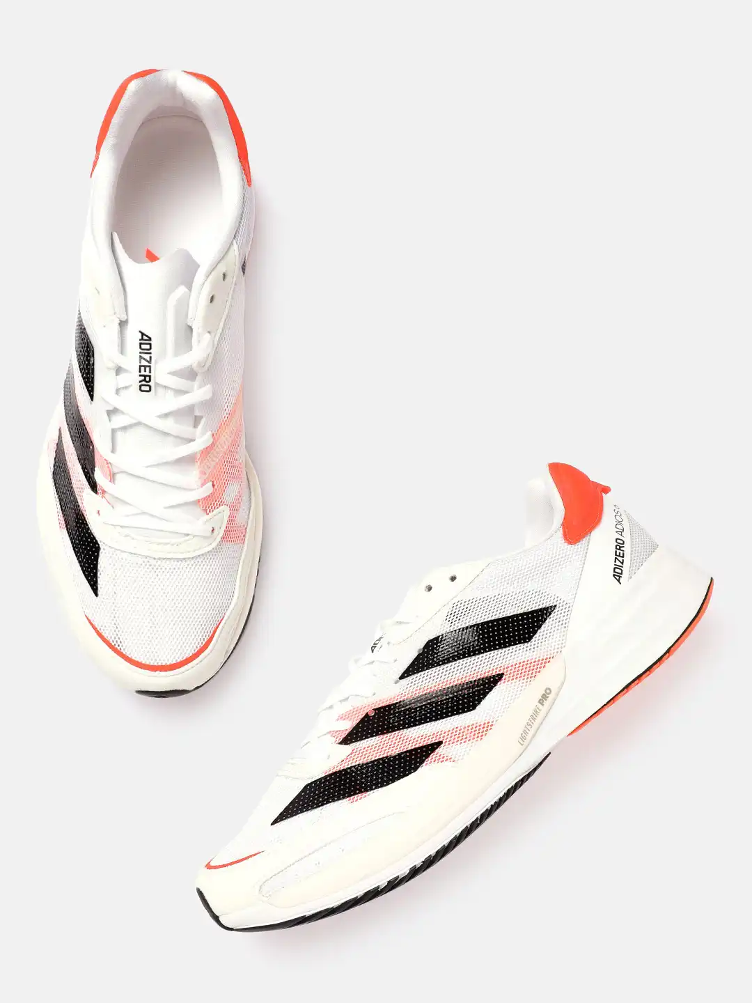 OSUSHI Buy ADIDAS Men Off-White & Peach-Coloured Adizero Adios 6 Tokyo