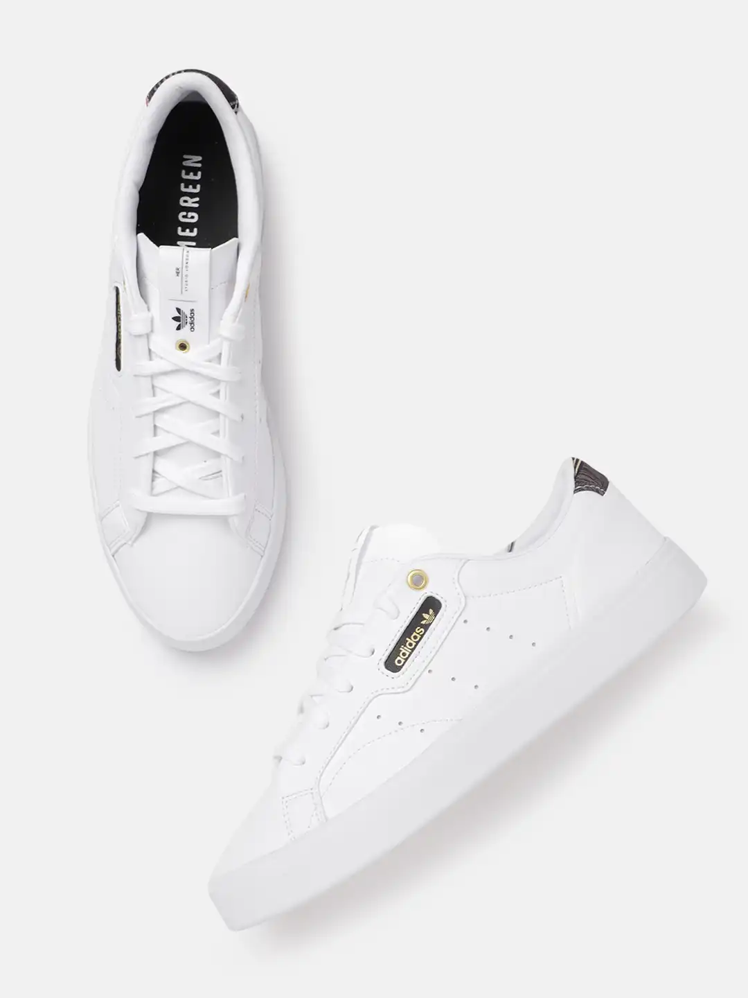Buy ADIDAS Originals Women White Perforated Adidas Sleek Sneakers - Casual Shoes for Women 14864706 | Myntra Buy ADIDAS Originals Women White Perforated Adidas Sleek Sneakers - Casual Shoes for Women 14864706 | Myntra