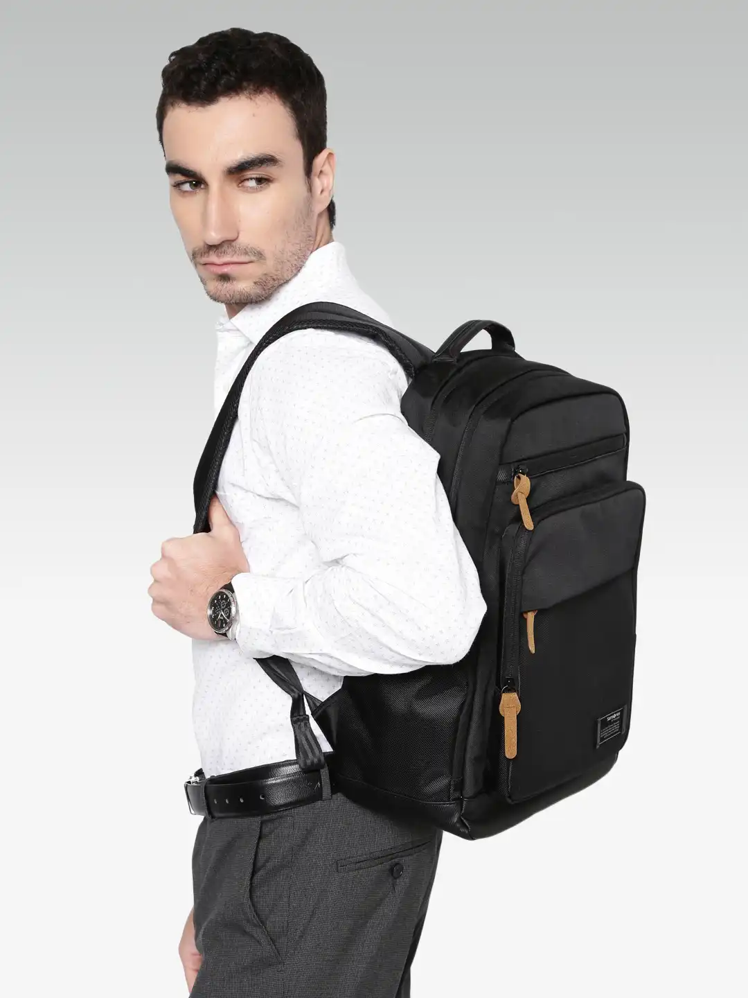 Buy Samsonite Unisex Black Avant IV Backpack - Backpacks for