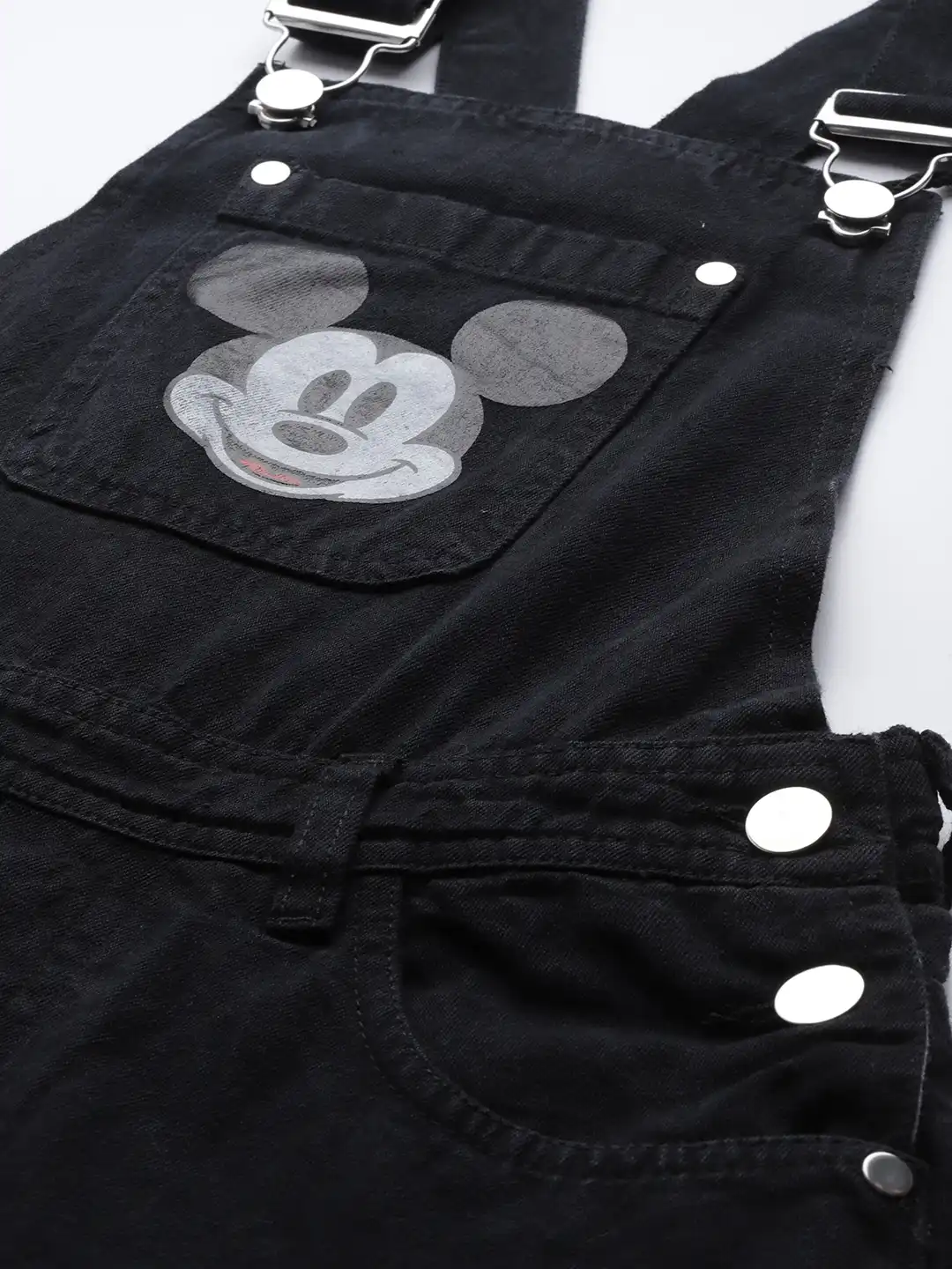 Buy Kook N Keech Disney Women Black Pure Cotton Mickey Mouse Print