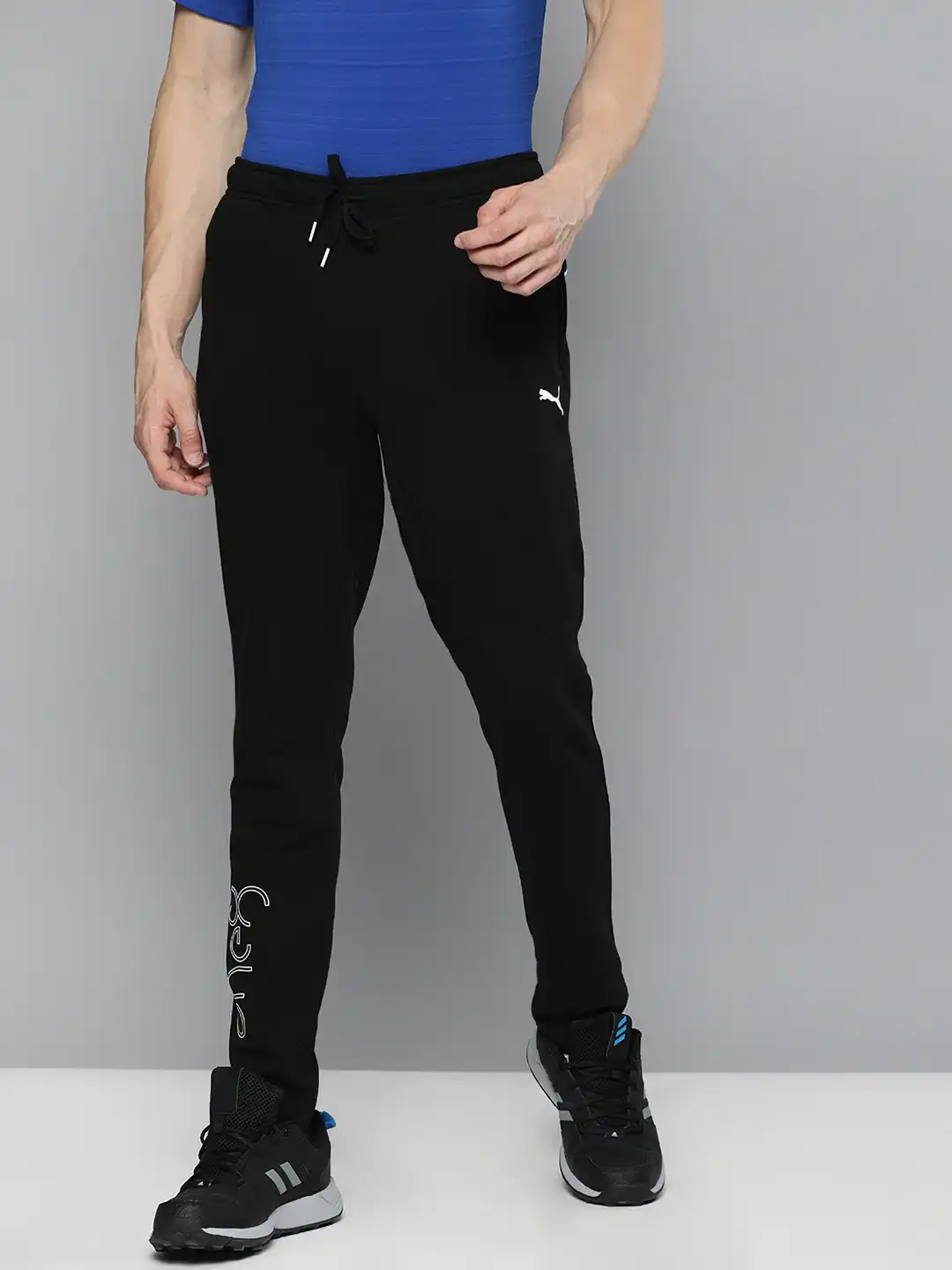 Buy one8 x PUMA Men Slim Fit Virat Kohli Logo Track Pants - Track