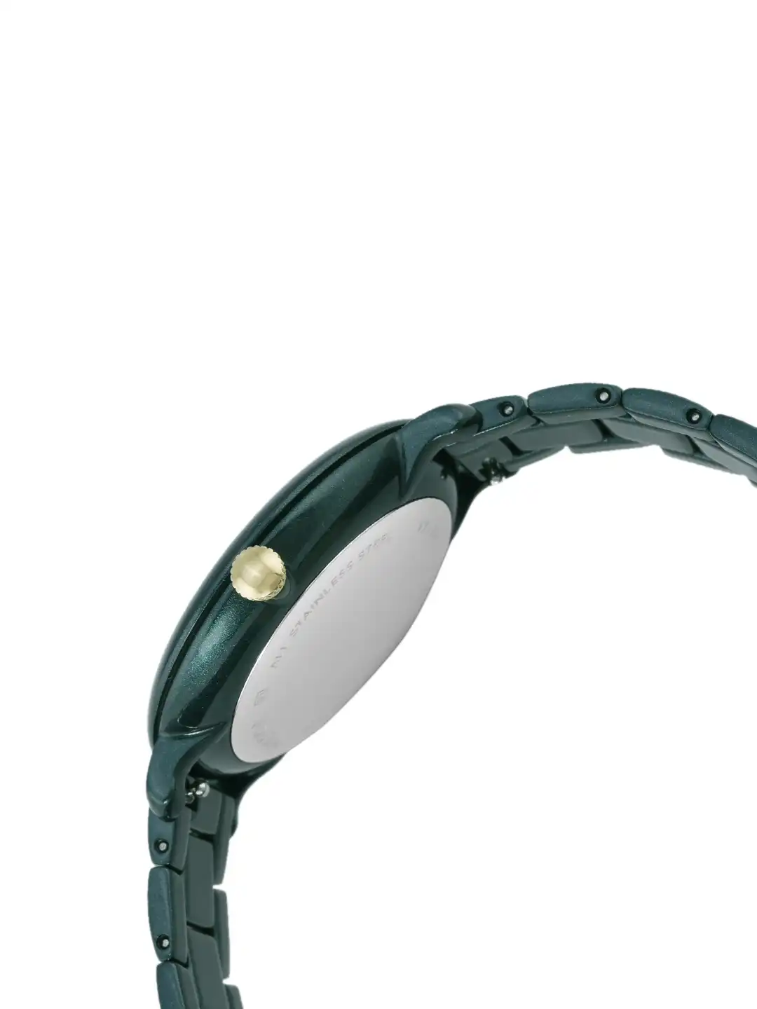 Buy Fossil Women Jacqueline Green Dial & Stainless Steel Bracelet