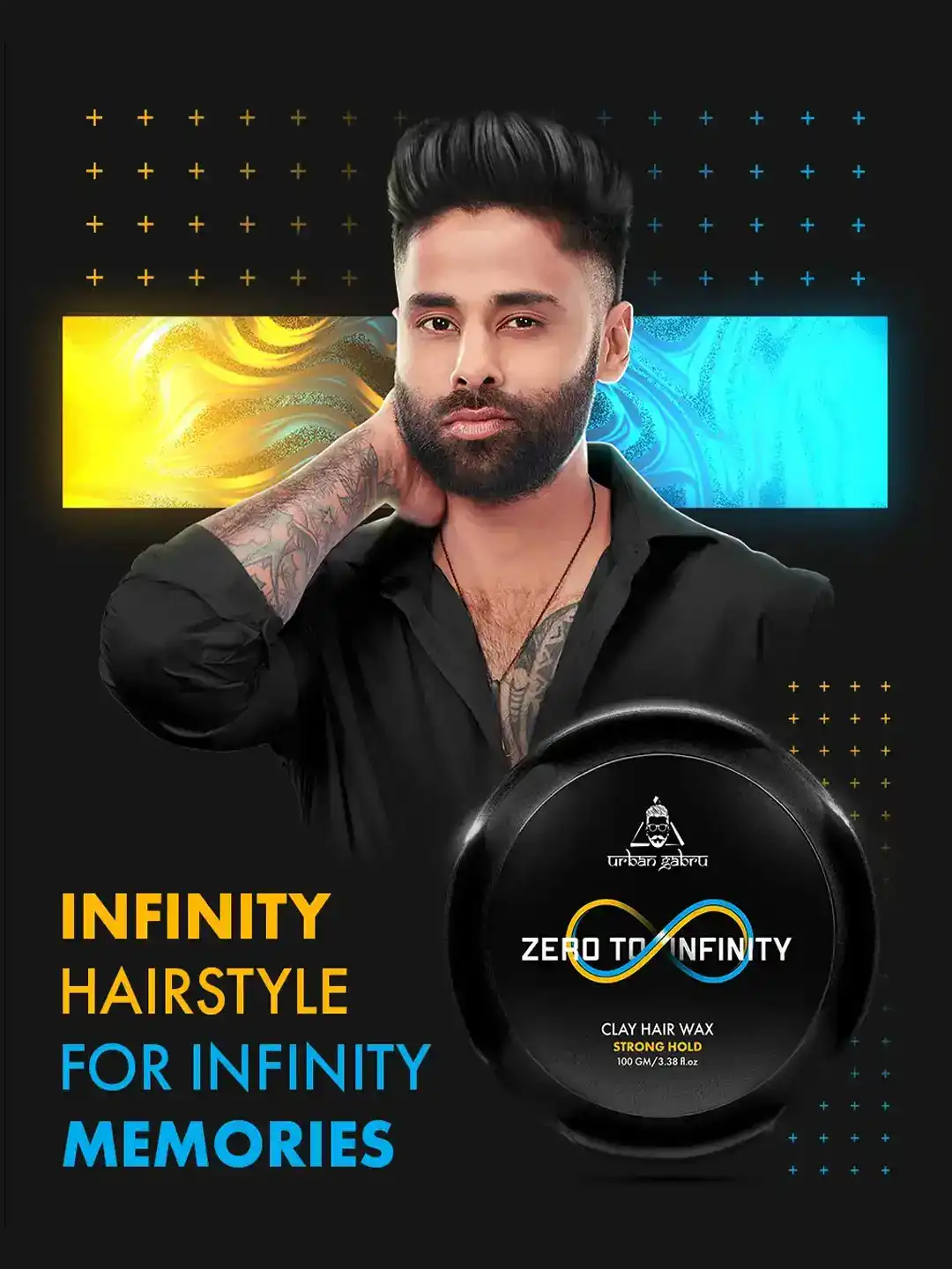Buy URBANGABRU Zero to Infinity- Volume & Strong Hold Clay Hair