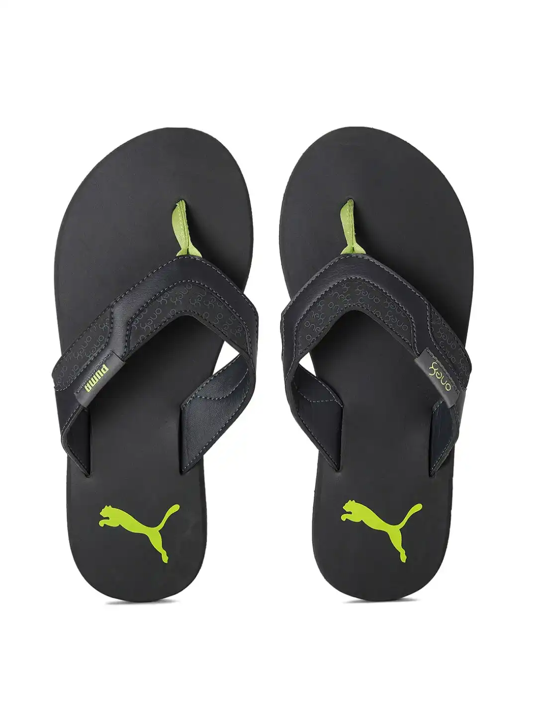 pppiyo Buy Puma one8 Men Virat Kohli Breeze Grey Lime Green Printed Thong