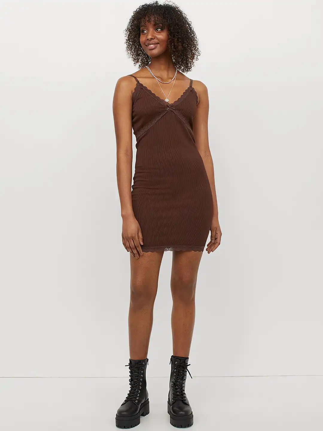 reverie visions lace frill dress Hypnotic Lace Frill Midi Dress main image 0