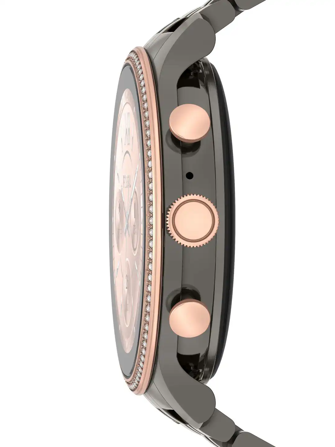 Buy Fossil Women Grey GEN 6 Gunmetal Smart Watch FTW6078 - Smart