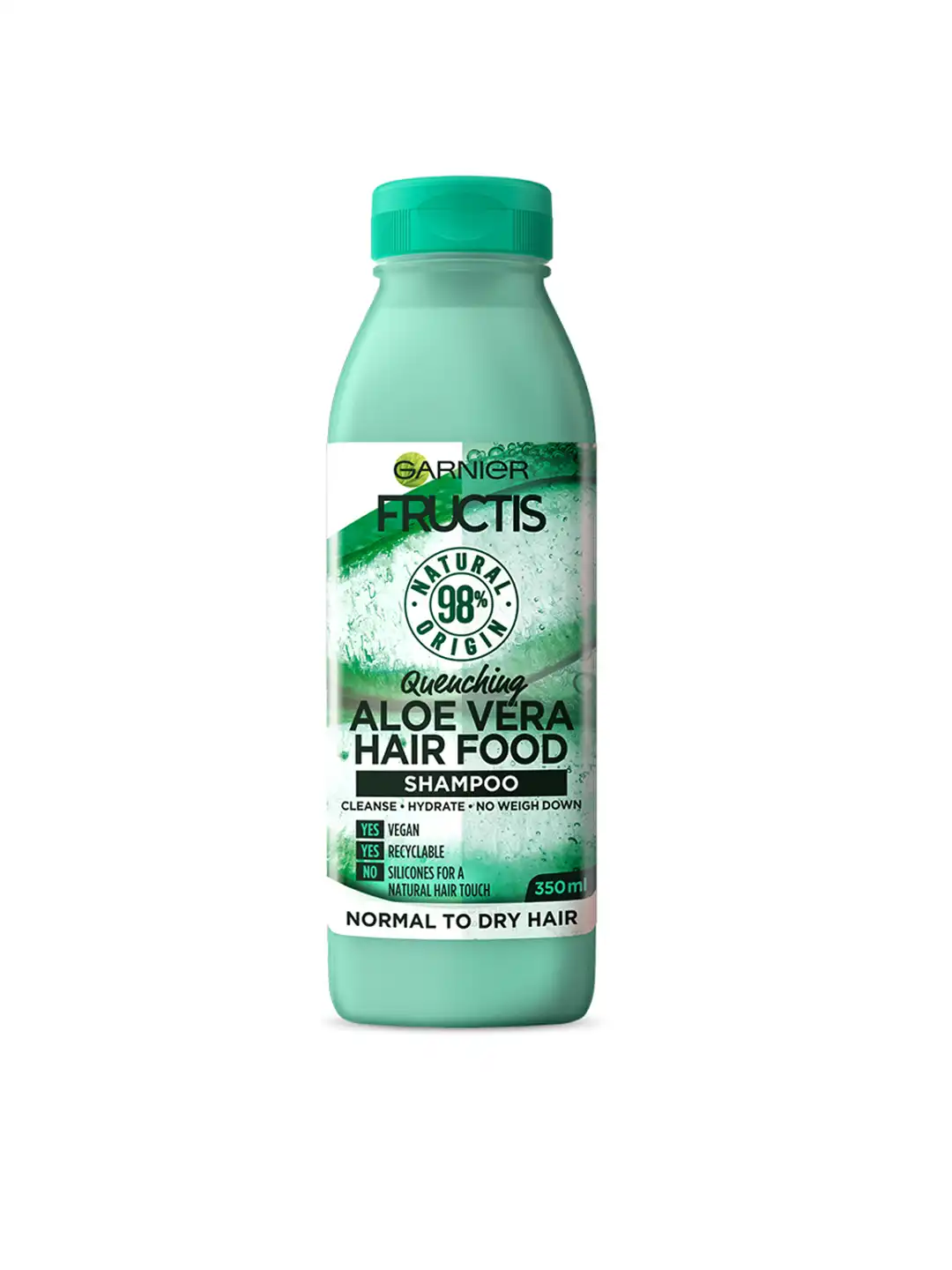 Buy Garnier Fructis Hair Food - Quenching Aloe Vera Shampoo For Normal to  Dry Hair 350ml - Shampoo for Women 15729240 | Myntra