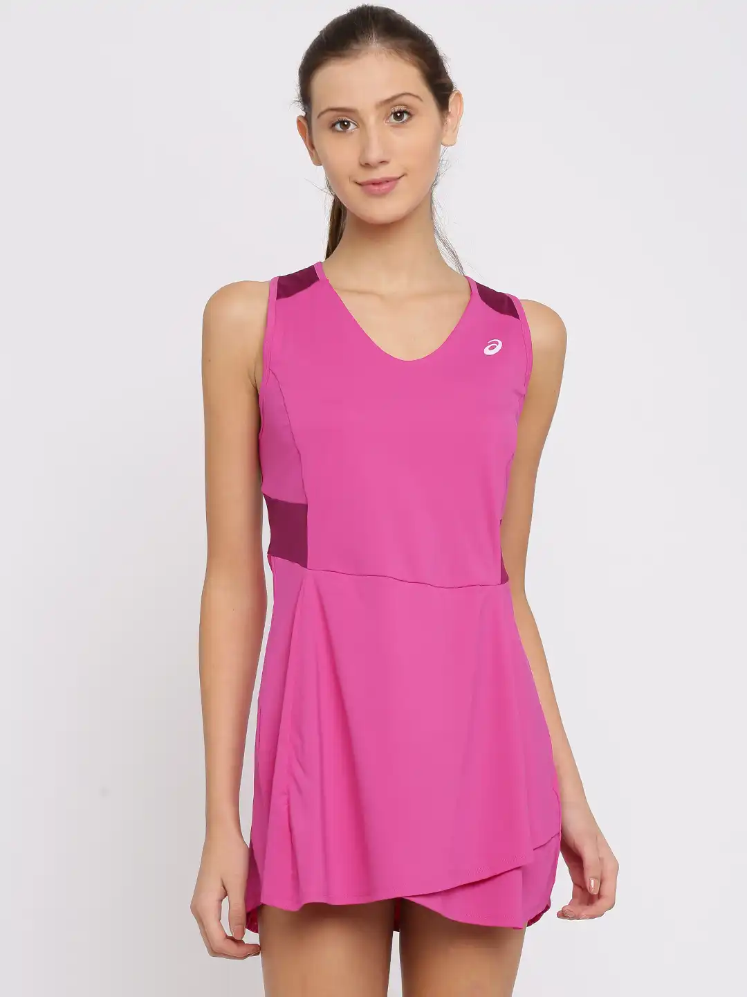 Buy ASICS Magenta A-Line Tennis Dress - Dresses for Women 1585907
