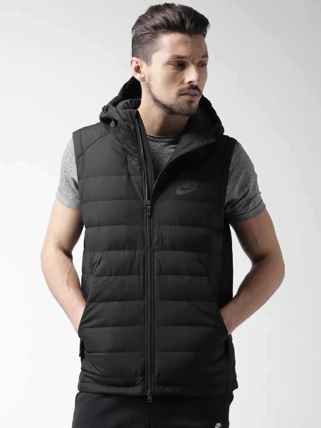 nike shield sleeveless jacket