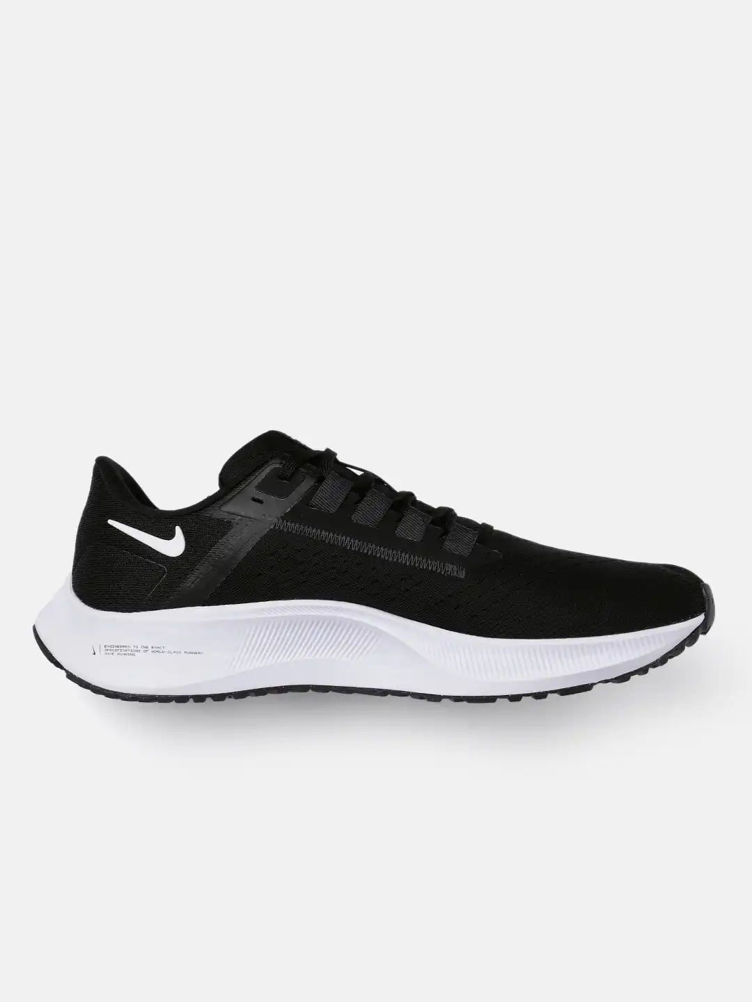 Buy Nike Men Black Black AIR ZOOM PEGASUS 38 Running Shoes