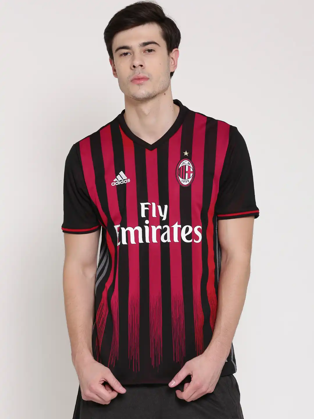 AC Milan ユニホーム adidas M 赤黒 タグ付 レドンド No.5 【公式通販】
