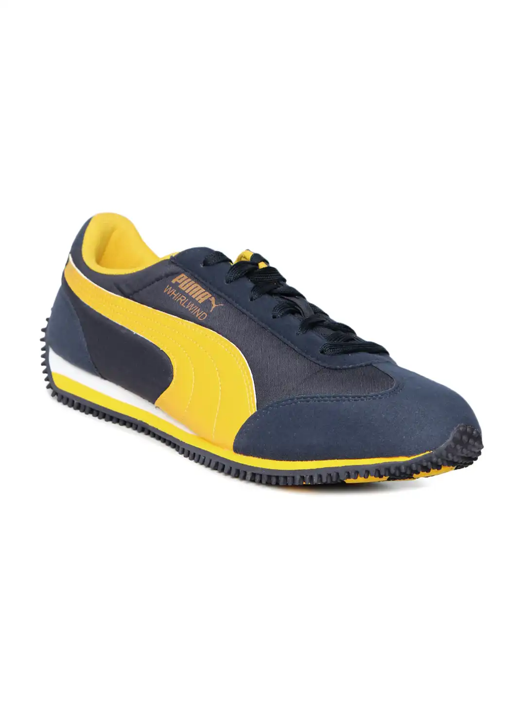 Buy Puma Men Navy & Yellow Nepean DP Peacoat-Gold Fusion Whirlwind