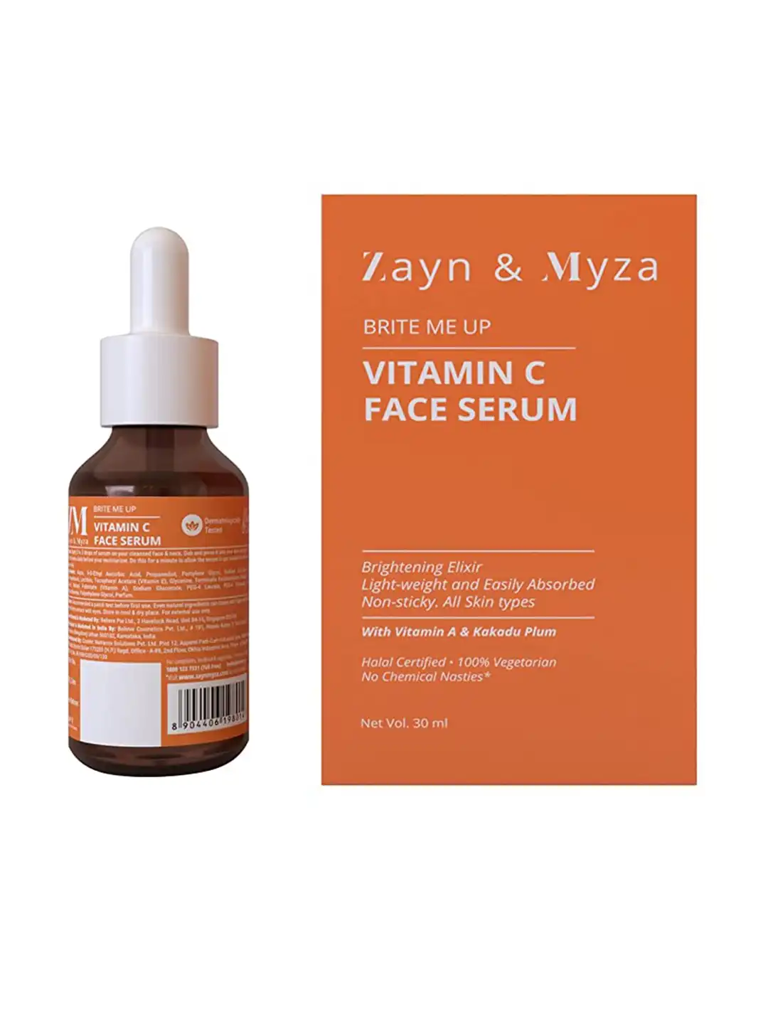 Buy ZM Zayn & Myza Brite Me Up Vitamin C Face Serum 30 ml - Serum