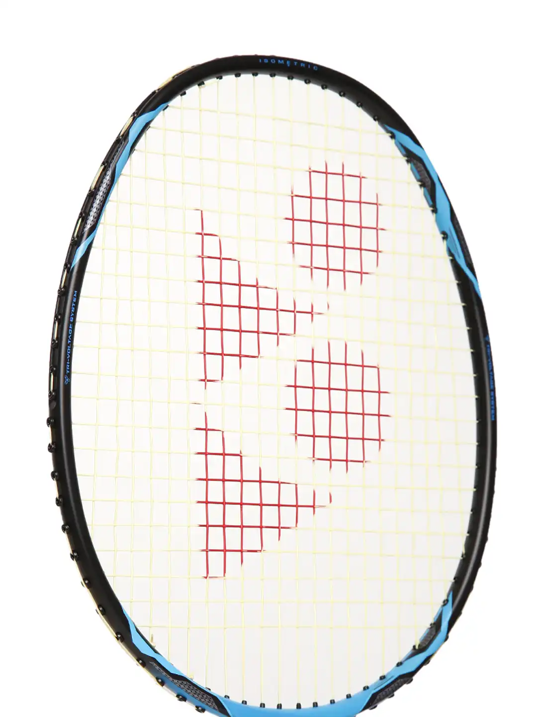 Buy YONEX Unisex Blue & Black Voltric 1 DG Printed Strung