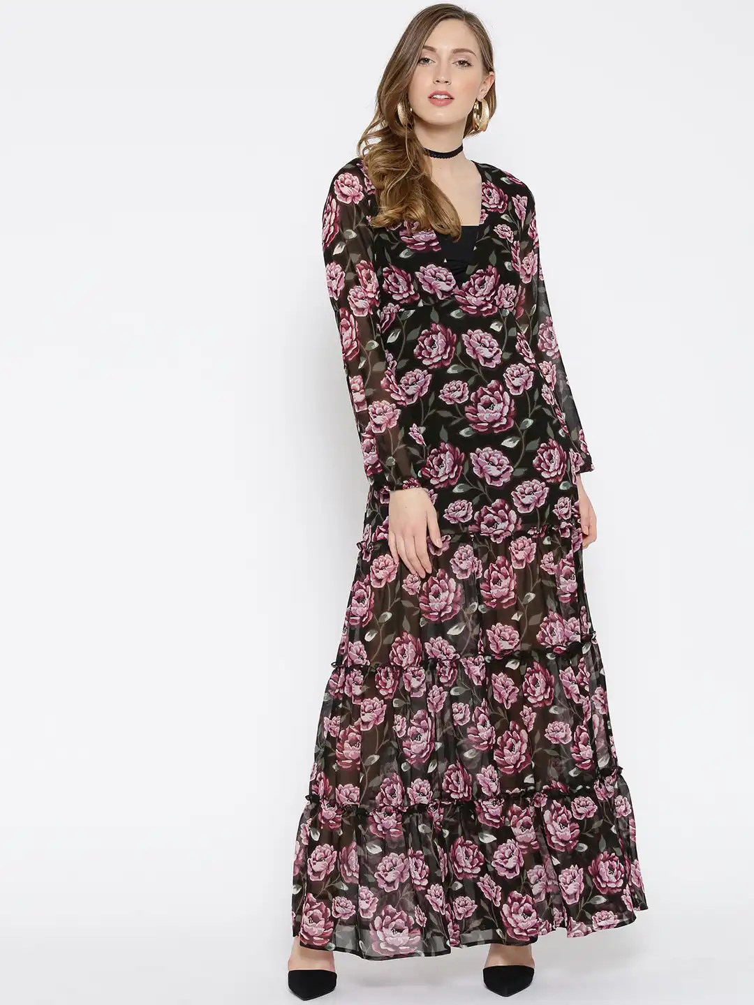 forever 21 floor length dress Forever 21 Nude Maxi Dress with White Embroidered Lace- Size S – The Saved  Collection