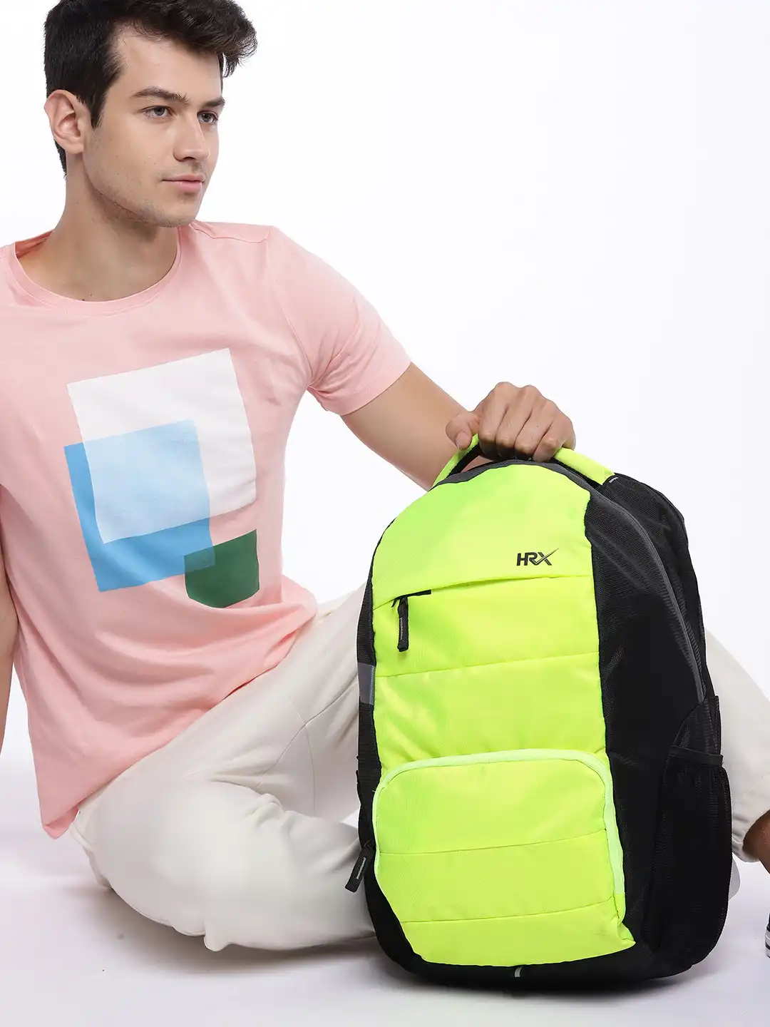Buy HRX by Hrithik Roshan Unisex Fluorescent Green & Black