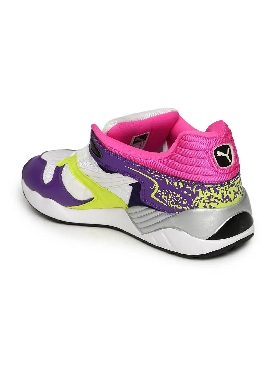Buy Puma Men Purple & White Trinomic XS 850 Plus Sneakers - Casual